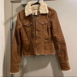 Abercrombie & Fitch Vintage Corduroy Trucker Jacket